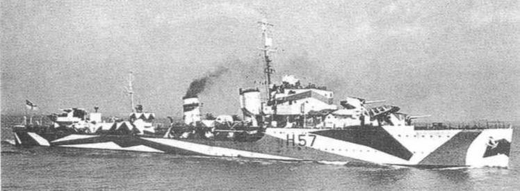 Эскадренные миноносцы Англии во второй мировой войне. Часть I (1925 -1945 гг.) Эскадренные миноносцы Англии во второй мировой войне. Часть I (1925 -1945 гг.)