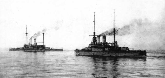 Эскадренный броненосец “Ростислав”. (1893-1920 гг.) Эскадренный броненосец “Ростислав”. (1893-1920 гг.)