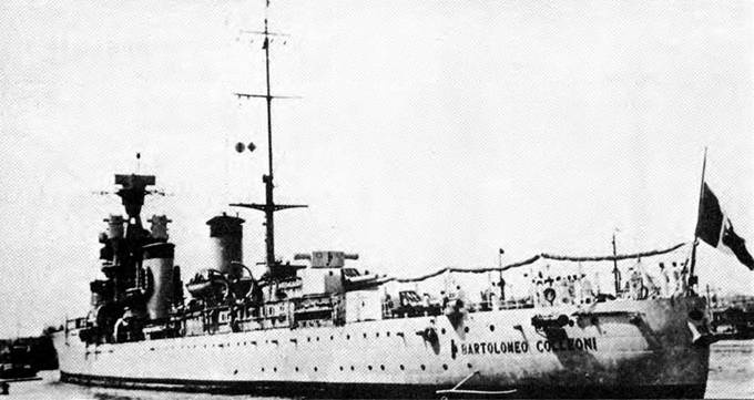 Легкие крейсера Италии. Часть I. 1932-1945 гг. Крейсера типа “Бартоломео Коллеони” и “Луиджи Кадорна”