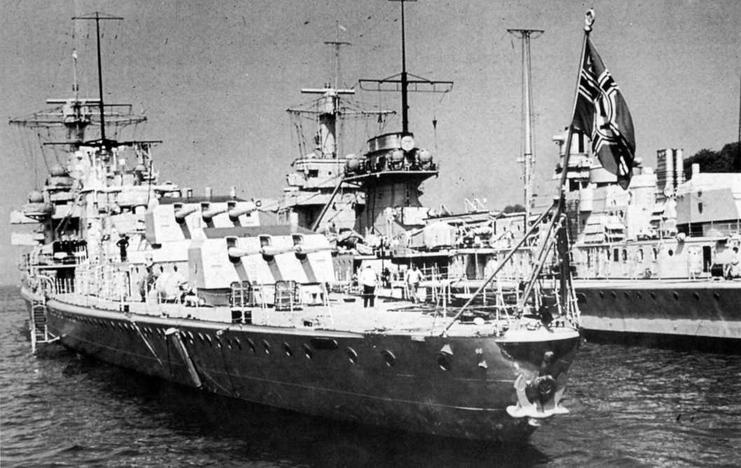 Легкие крейсера типа «Нюрнберг». 1928-1945 гг.