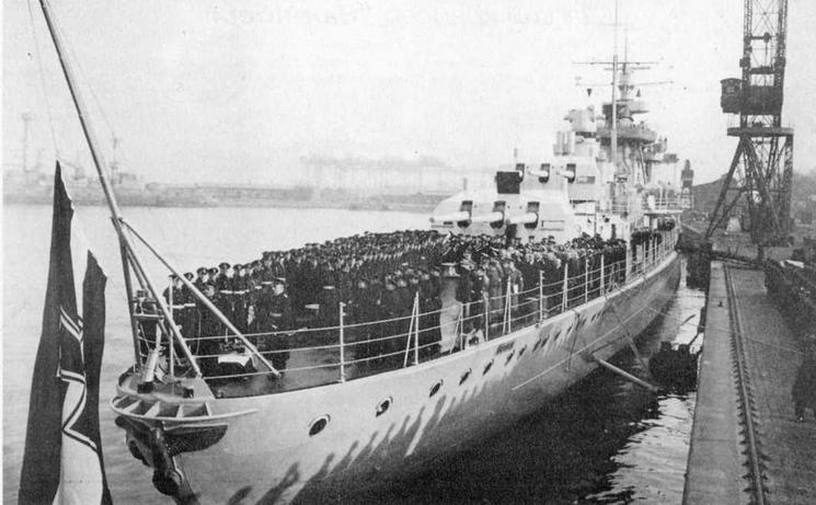 Легкие крейсера типа «Нюрнберг». 1928-1945 гг.