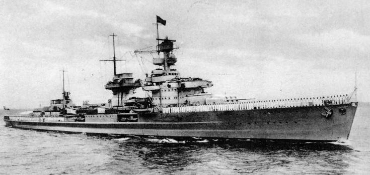 Легкие крейсера типа «Нюрнберг». 1928-1945 гг.