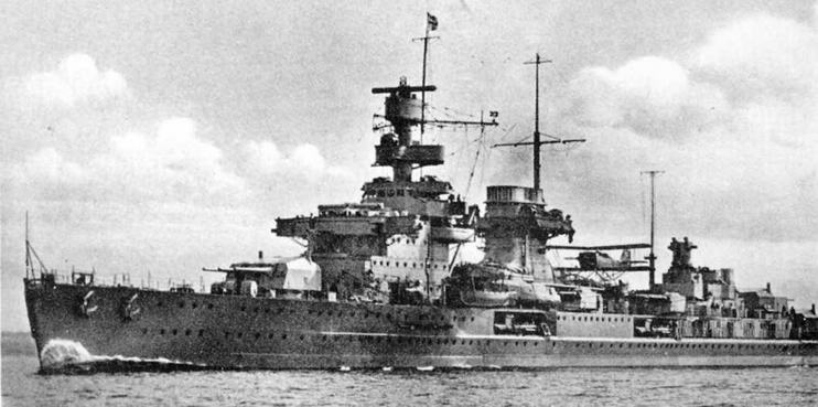 Легкие крейсера типа «Нюрнберг». 1928-1945 гг.
