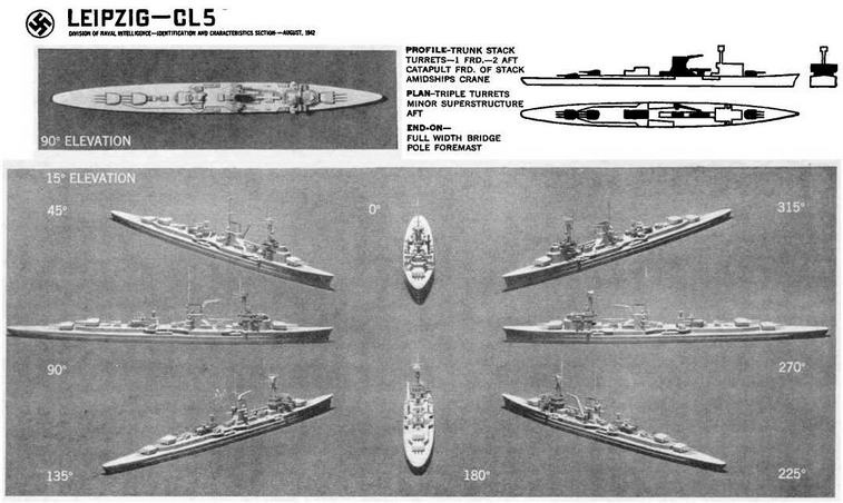 Легкие крейсера типа «Нюрнберг». 1928-1945 гг.