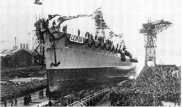 Легкие крейсера типа «Нюрнберг». 1928-1945 гг.