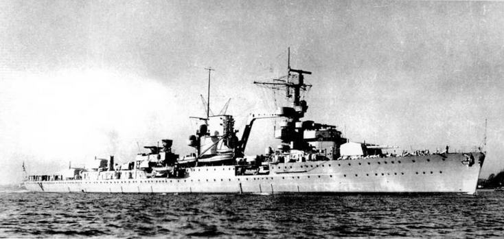 Легкие крейсера типа «Нюрнберг». 1928-1945 гг.