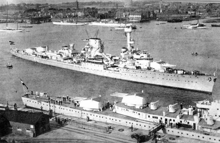 Легкие крейсера типа «Нюрнберг». 1928-1945 гг.