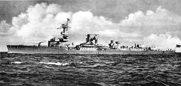 Легкие крейсера типа «Нюрнберг». 1928-1945 гг.