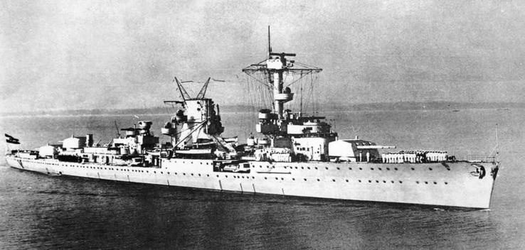 Легкие крейсера типа «Нюрнберг». 1928-1945 гг.