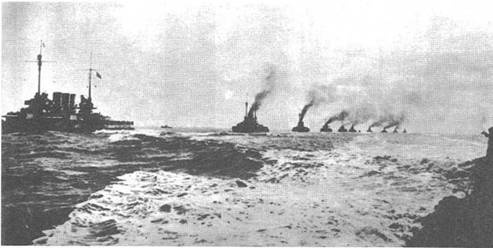 Линейные корабли “Гельголанд”, “Остфрисланд”, "Ольденбург" и "Тюринген" . 1907-1921 гг.