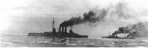 Линейные корабли “Гельголанд”, “Остфрисланд”, "Ольденбург" и "Тюринген" . 1907-1921 гг.