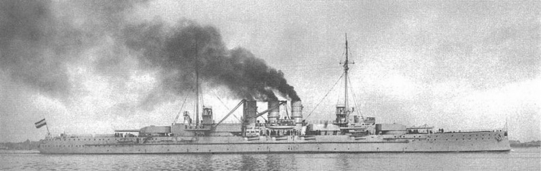 Линейные корабли “Гельголанд”, “Остфрисланд”, "Ольденбург" и "Тюринген" . 1907-1921 гг.