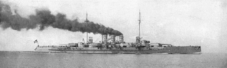 Линейные корабли “Гельголанд”, “Остфрисланд”, "Ольденбург" и "Тюринген" . 1907-1921 гг.