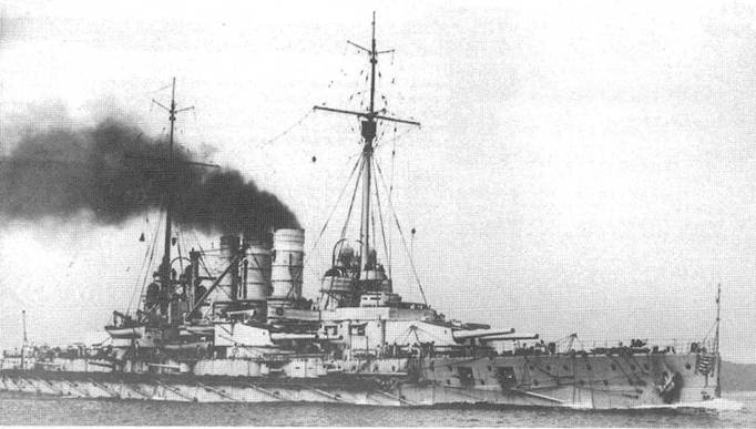 Линейные корабли “Гельголанд”, “Остфрисланд”, "Ольденбург" и "Тюринген" . 1907-1921 гг.