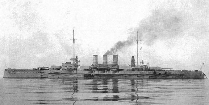 Линейные корабли “Гельголанд”, “Остфрисланд”, "Ольденбург" и "Тюринген" . 1907-1921 гг.
