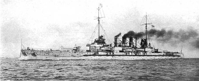 Линейные корабли “Гельголанд”, “Остфрисланд”, "Ольденбург" и "Тюринген" . 1907-1921 гг.