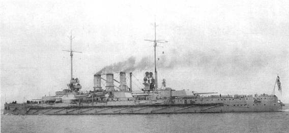 Линейные корабли “Гельголанд”, “Остфрисланд”, "Ольденбург" и "Тюринген" . 1907-1921 гг.