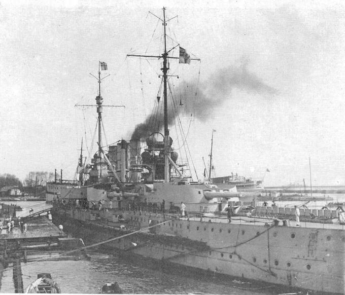 Линейные корабли “Гельголанд”, “Остфрисланд”, "Ольденбург" и "Тюринген" . 1907-1921 гг.