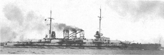 Линейные корабли “Гельголанд”, “Остфрисланд”, "Ольденбург" и "Тюринген" . 1907-1921 гг.