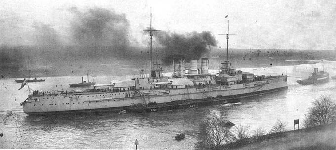 Линейные корабли “Гельголанд”, “Остфрисланд”, "Ольденбург" и "Тюринген" . 1907-1921 гг.