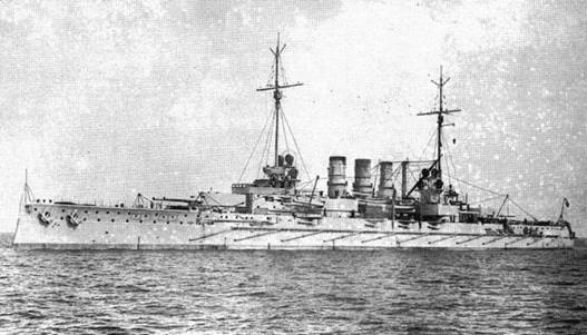 Линейные корабли “Гельголанд”, “Остфрисланд”, "Ольденбург" и "Тюринген" . 1907-1921 гг.