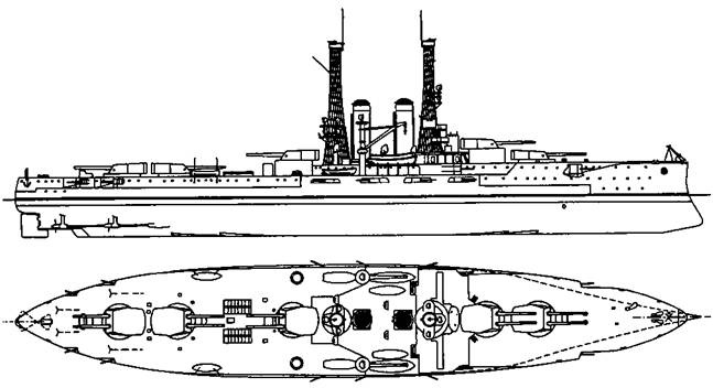 Линейные корабли Соединенных Штатов Америки. Часть I. Линкоры типов “South Carolina”, “Delaware”, “Florida” и “Wyoming”. Линейные корабли Соединенных Штатов Америки. Часть I. Линкоры типов “South Carolina”, “Delaware”, “Florida” и “Wyoming”.