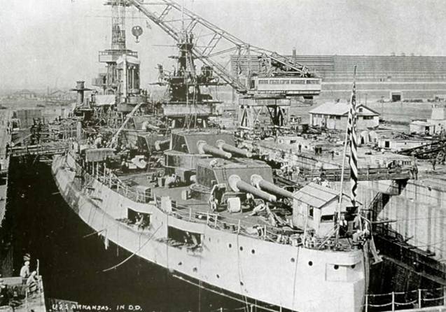 Линейные корабли Соединенных Штатов Америки. Часть I. Линкоры типов “South Carolina”, “Delaware”, “Florida” и “Wyoming”. Линейные корабли Соединенных Штатов Америки. Часть I. Линкоры типов “South Carolina”, “Delaware”, “Florida” и “Wyoming”.