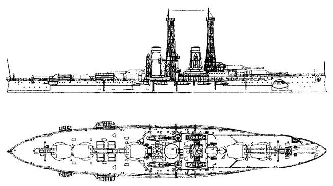 Линейные корабли Соединенных Штатов Америки. Часть I. Линкоры типов “South Carolina”, “Delaware”, “Florida” и “Wyoming”. Линейные корабли Соединенных Штатов Америки. Часть I. Линкоры типов “South Carolina”, “Delaware”, “Florida” и “Wyoming”.