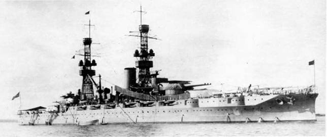 Линейные корабли Соединенных Штатов Америки. Часть II. Линкоры типов “New York”, “Oklahoma” и “Pennsylvania”