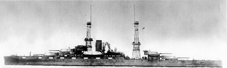 Линейные корабли Соединенных Штатов Америки. Часть II. Линкоры типов “New York”, “Oklahoma” и “Pennsylvania”