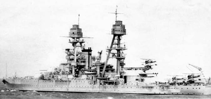 Линейные корабли Соединенных Штатов Америки. Часть II. Линкоры типов “New York”, “Oklahoma” и “Pennsylvania”