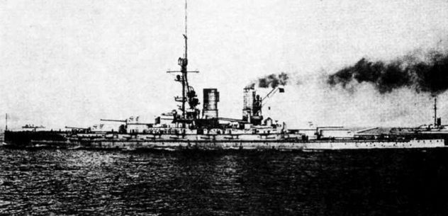 Линейные корабли типа "Баерн". Последние дредноуты империи кайзера Вильгельма II.