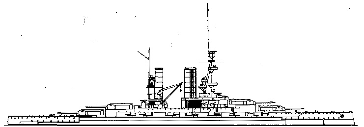 Линейные корабли типа "Баерн". Последние дредноуты империи кайзера Вильгельма II.
