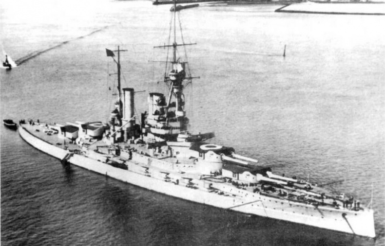 Линейные корабли типа "Баерн". Последние дредноуты империи кайзера Вильгельма II.