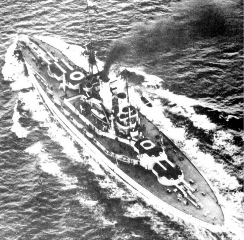 Линейные корабли типа "Баерн". Последние дредноуты империи кайзера Вильгельма II.