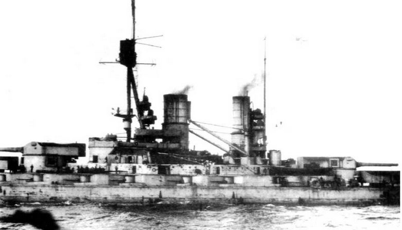 Линейные корабли типа "Баерн". Последние дредноуты империи кайзера Вильгельма II.