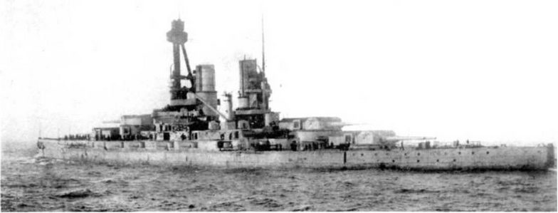 Линейные корабли типа "Баерн". Последние дредноуты империи кайзера Вильгельма II.