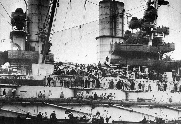 Линейные корабли типа "Баерн". Последние дредноуты империи кайзера Вильгельма II.