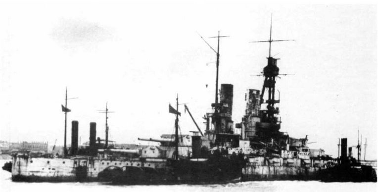 Линейные корабли типа "Баерн". Последние дредноуты империи кайзера Вильгельма II.