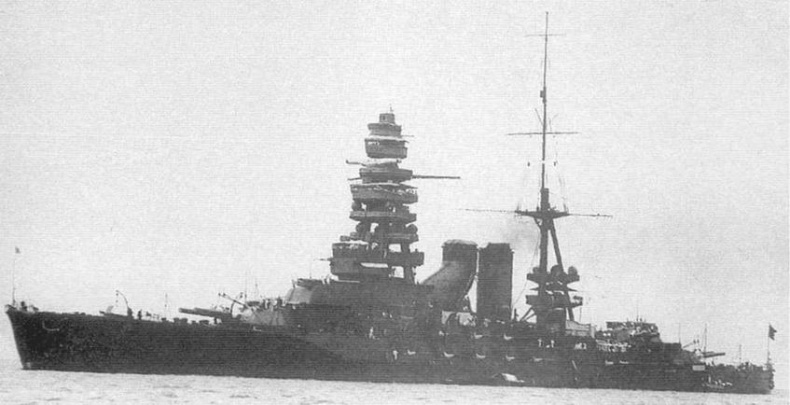 Линейные корабли типа "Нагато". 1911-1945 гг.