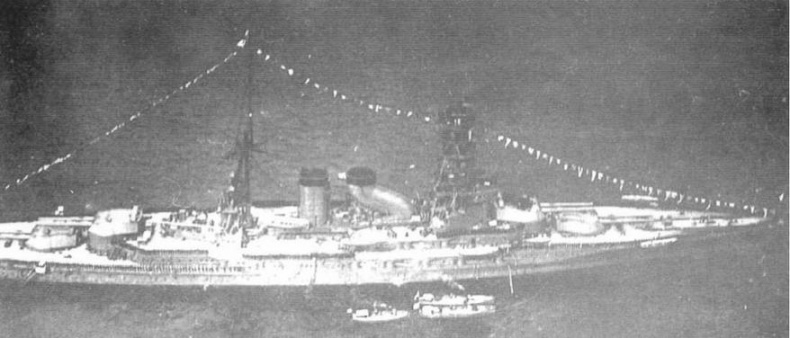 Линейные корабли типа "Нагато". 1911-1945 гг.