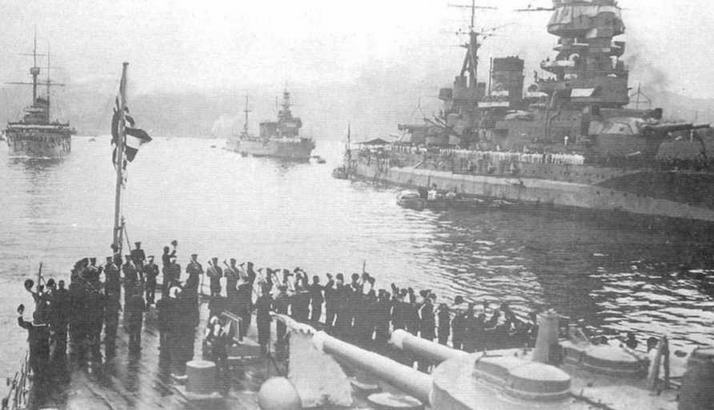 Линейные корабли типа "Нагато". 1911-1945 гг.