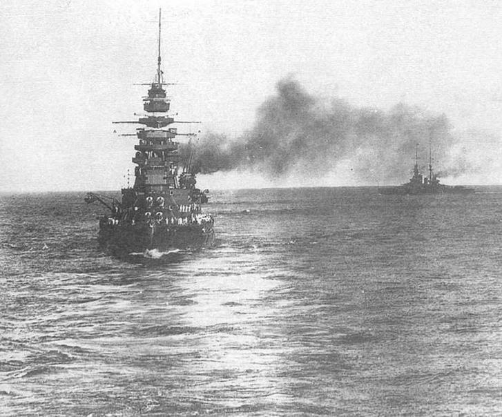 Линейные корабли типа "Нагато". 1911-1945 гг.