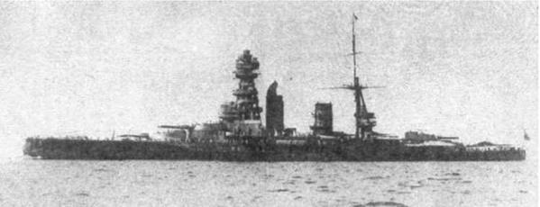 Линейные корабли типа "Нагато". 1911-1945 гг.