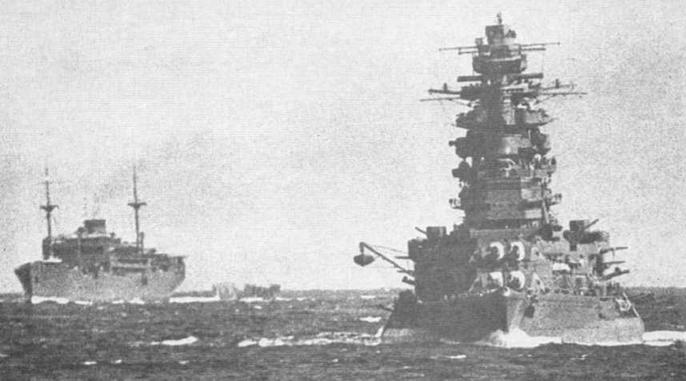 Линейные корабли типа "Нагато". 1911-1945 гг.