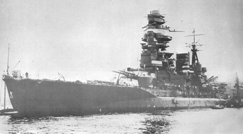 Линейные корабли типа "Нагато". 1911-1945 гг.