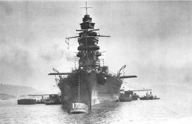 Линейные корабли типа "Нагато". 1911-1945 гг.