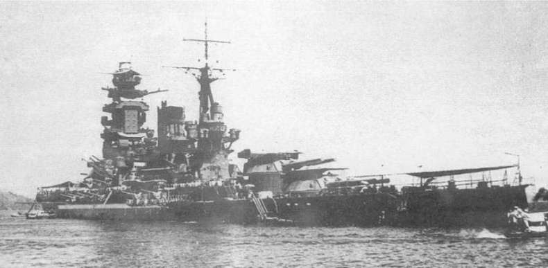 Линейные корабли типа "Нагато". 1911-1945 гг.