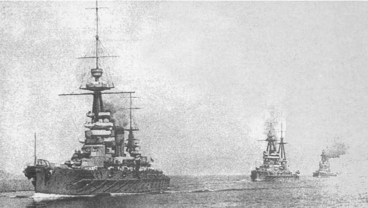 Линейные корабли типа "Нагато". 1911-1945 гг.