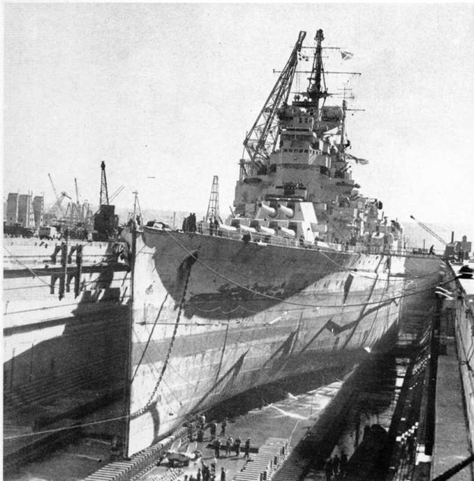 Линейные корабли типа “Кинг Джордж V”. 1937-1958 гг. Линейные корабли типа “Кинг Джордж V”. 1937-1958 гг.